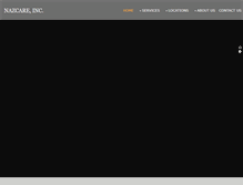 Tablet Screenshot of nazcare.org